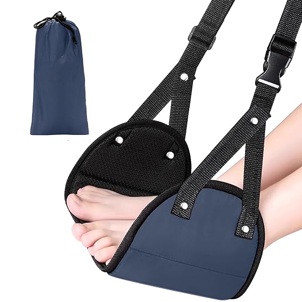 【送料無料】フットレスト フットボード フットサポート 旅行用フットハンモック オフィス用フットハン ...