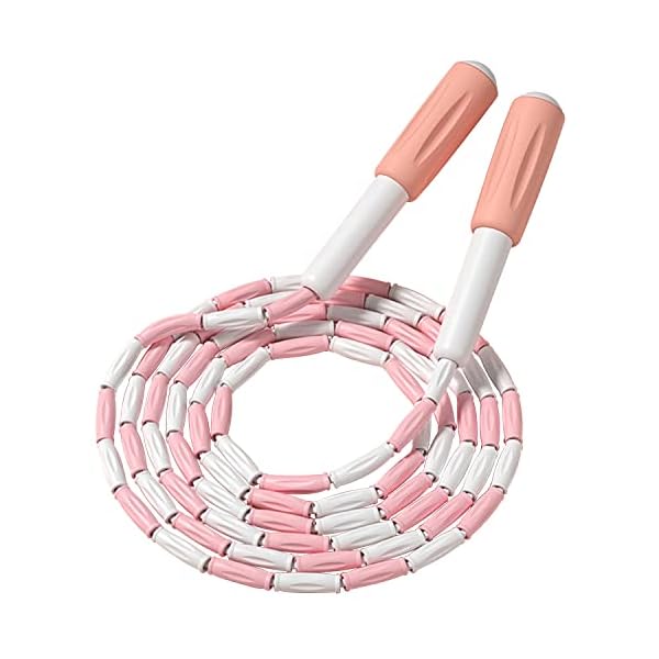 【送料無料】なわとび 小学生 初心者向け 学校用縄跳び ビーズロープ 練習用 スポーツなわ