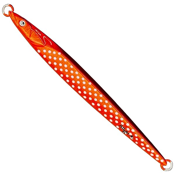 【送料無料】Allgu メタルジグ 弐号 80g ケイムラ アカオレドットグロー ターコイズグロー バ