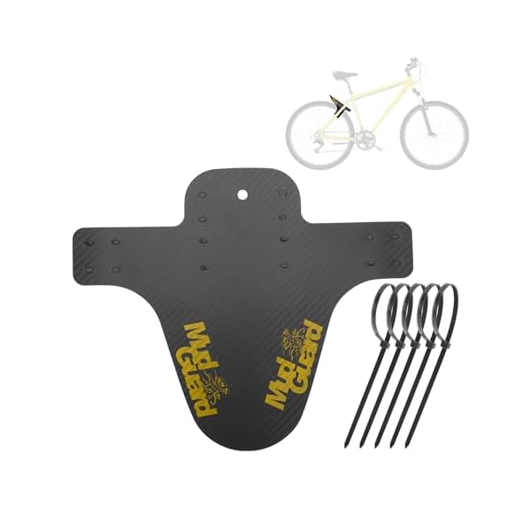【送料無料】1セット 自転車フェンダー 自転車マッドガード カーボンファイバーパターン自