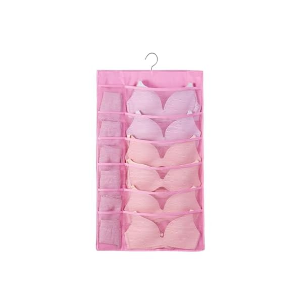 【送料無料】下着収納 吊り下げ 下着入れ 収納 両面収納 36ポケット 吊り下げ収納 下着ポケ