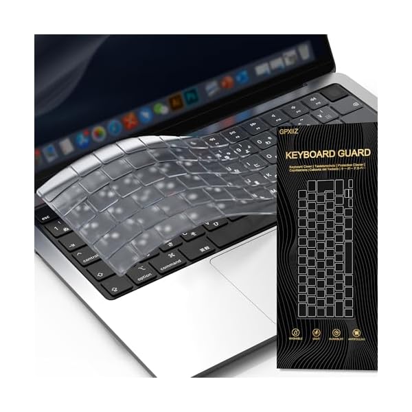 【送料無料】キーボードカバー M5 M4 M3 M2 MacBook Air 13.6/Air 15/Pro 14/Pro 16 インチ 対応 保護 フィ