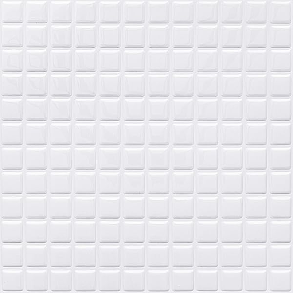 【送料無料】3D モザイクタイルシール 【4枚】キッチン 壁紙 タイルシート 耐熱 防水 洗面所