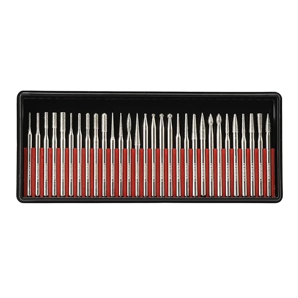 【送料無料】ダイヤモンドドリル研削ビットセット ニードルポイント リファービッシュ 修