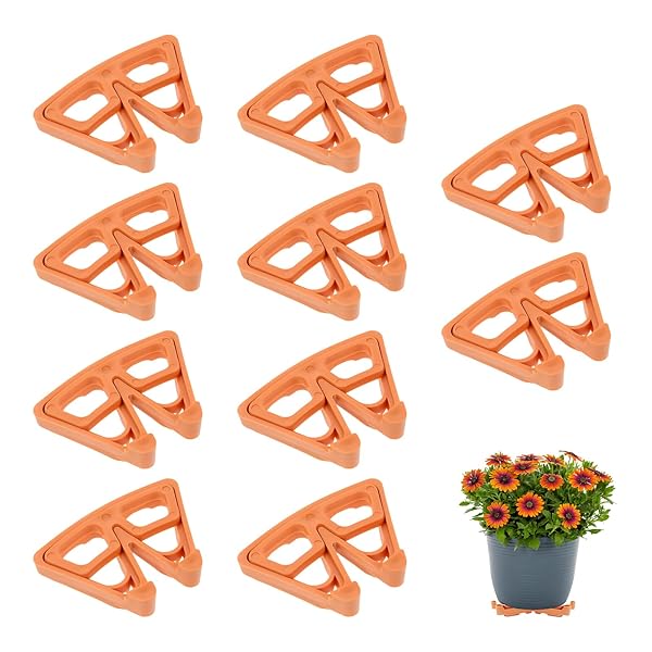 【送料無料】三角形 植木鉢フィート 植物ポットフィート ポットキーパー ポット スタンド