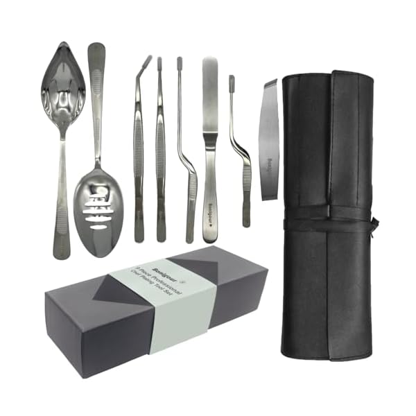 【送料無料】シェフのめっき用具、セットの専門の料理のめっき用具、シェフのガーニッシ