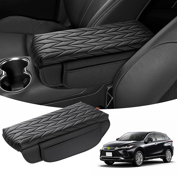 【送料無料】トヨタ 新型 ハリアー 80系 アームレストカバー アームレストクッション 80ハリ