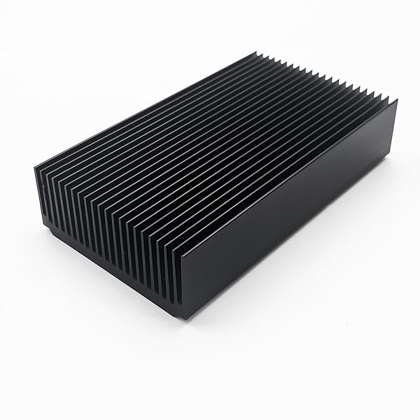 【送料無料】ヒートシンク 大型 冷却 フィンアルミ 120 x 69 x 27mm クーラー 27 フィン 冷却板 オ