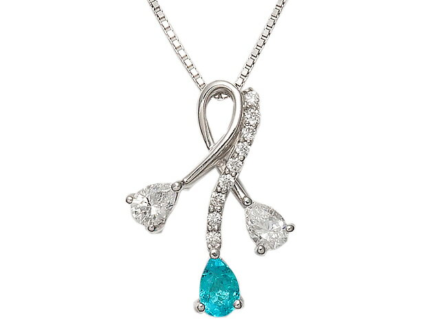 パライバトルマリンダイヤモンドペン...