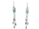 パライバトルマリン ダイヤモンドピアス K18WG K14WG Paraiba tourmaline 0.31ct Diamond 0.26ct EARRINGS【ロイヤルブルー】【送料無料】(4)