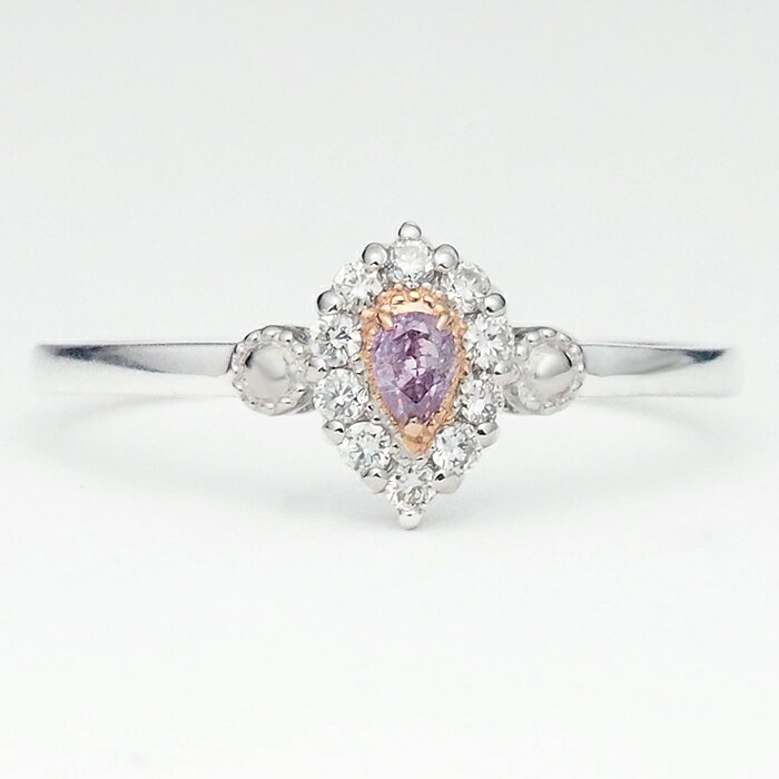 ԥ󥯥ɥ fancy deep purple pink Pt950 ץ ԥ󥯥 PINKDIAMOND R...