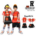 【訳あり 30%off 】在庫処分 キッズ ダンス 衣装 セットアップ ヒップホップ 赤 黒 レッド ブラック チェッカー 半袖 Tシャツ クロップトップ へそ...