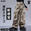 迷彩 カーゴパンツ キッズ ダンス カーキ パンツ 衣装 ゆったり ダボっ アースカラー ヒップホップ hiphop kpop 韓国 子供 キッズ ダンス衣装 ...