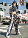 キッズダンス衣装 迷彩 セットアップ kpop ヘソ出し ガールズ ヒップホップ ダンス衣装 ストリート グリーン 緑 クロップトップ kpop 韓国 子供 女...