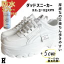 【5/5限定全品10 offクーポン有り 】 即納 【防水スプレー 無料プレゼント】ダッドスニーカー 厚底スニーカー レディース ダッドシューズ 歩きやすい 靴 スニーカー ホワイト ブラック かわいい 女性