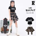 韓国子供服 2点セット Tシャツ+サロペット カジュアル ナチュラル 夏 半袖 トップス プリーツスカート プリント セットアップ ゆったり リゾート 女の子 キッズ こども 可愛い きれいめ //卒園式/入学式/パーティ