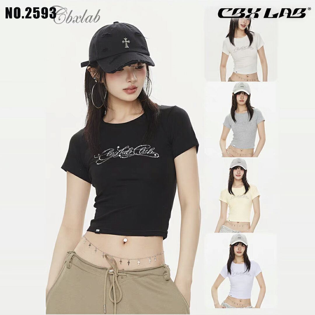 在庫処分セール【CBX LAB】ダンス 半袖 トップス tシャツ ヘソだし ショート丈 クロップド丈 冷感 薄手 涼しい レディース 可愛い 練習着 レッスン着 ストリート hiphop ヒップホップ ガールズ ダンスウェア