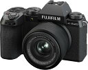 FUJIFILM ミラーレスデジタルカメラ X-S20 レンズキット(XC15-45) ボディ内手ブレ補正 Vlog モード搭載 従来機の2倍以上の撮影可能枚数(800枚) AUTO被写体検出 F X-S20LK-1545 ブラック