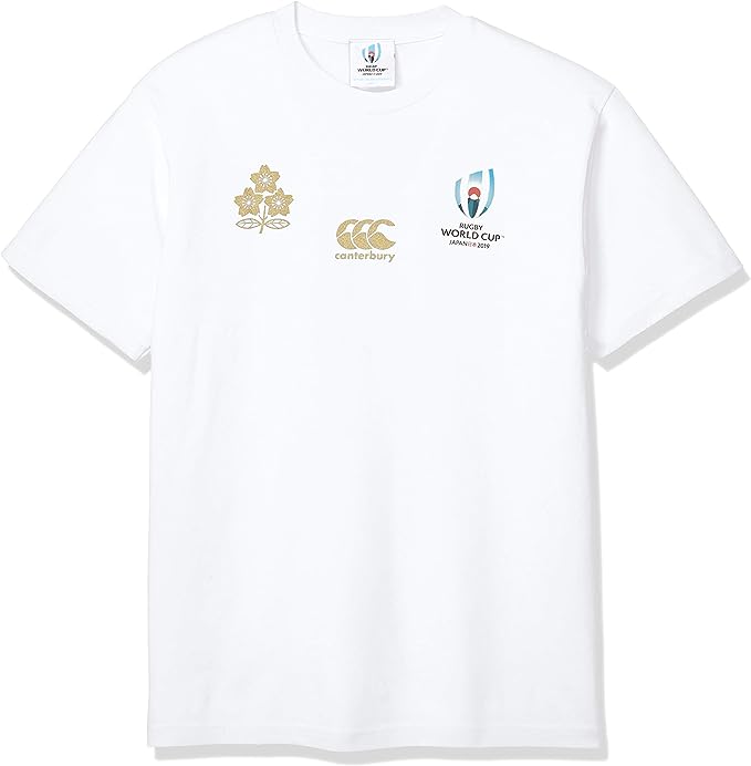 【新品・土日祝も当日発送】RWC2019 ONE TEAM TEE 限定メモリアルTシャツ サイズL カラー：ホワイト