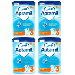 【800g 4個セット・1歳から】Aptamil (アプタミル) 乳児用粉ミルク [ヌクレオチド配合]