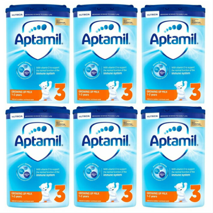 楽天ロイヤルグディーズ【800g 6個セット・1歳から】Aptamil （アプタミル） 乳児用粉ミルク [ヌクレオチド配合]【まとめ買いでお得!!】