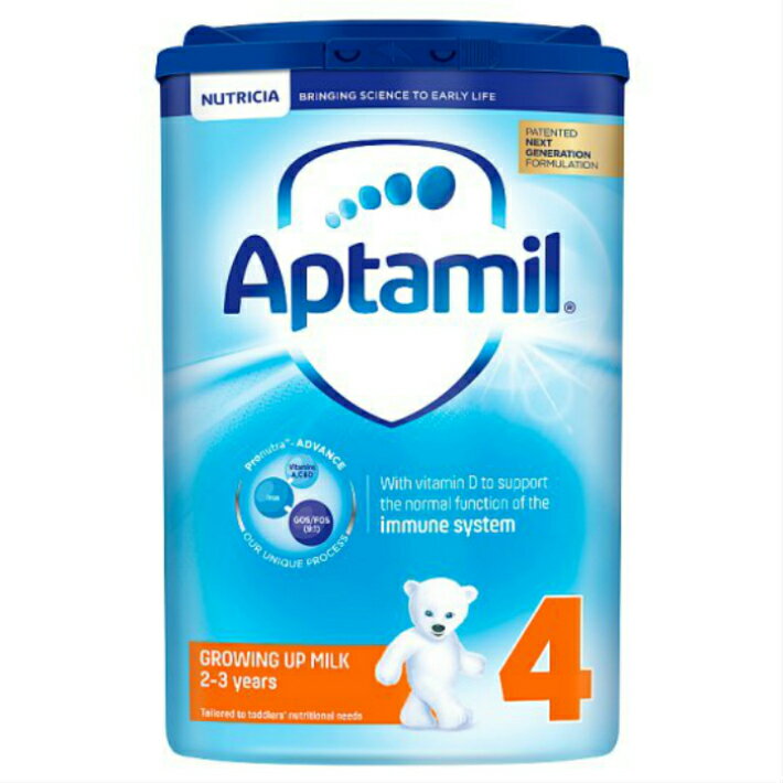 【800g 1個・2歳から】Aptamil (アプタミル) 乳児用粉ミルク [厳しい ヨーロッパ 基準の粉ミルク！] [目安配送1－2週間]