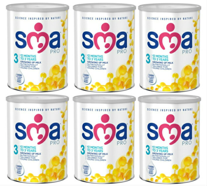 【800g 6缶セット・1歳から】SMA(エスエムエー) 乳児用粉ミルク【まとめ買いでお得！】