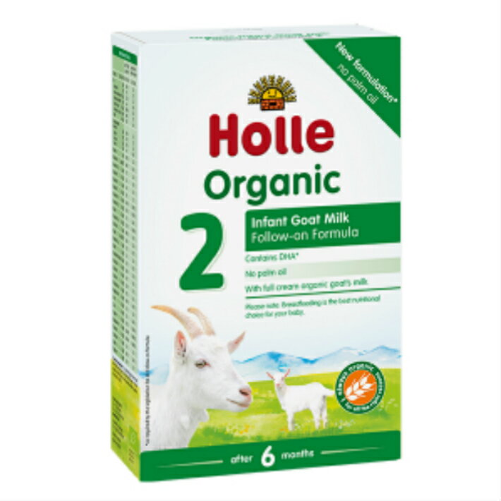 [400gx12Ȣ���åȡ�6�����] �ۥ� �������˥å� �䥮�ߥ륯 (Holle Organic Infant Goat Milk Formula 2) �����ѥ�����ʴ�ߥ륯 ���ƥå�2�ڥ�˥塼����/DHA��ͭ��