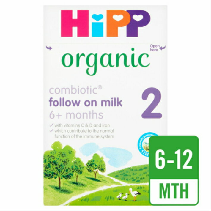 【800g 1個・6カ月から】HIPP(ヒップ)organic COMBIOTIC オーガニック 粉ミルク 厳しい ヨーロッパ基準の粉ミルク