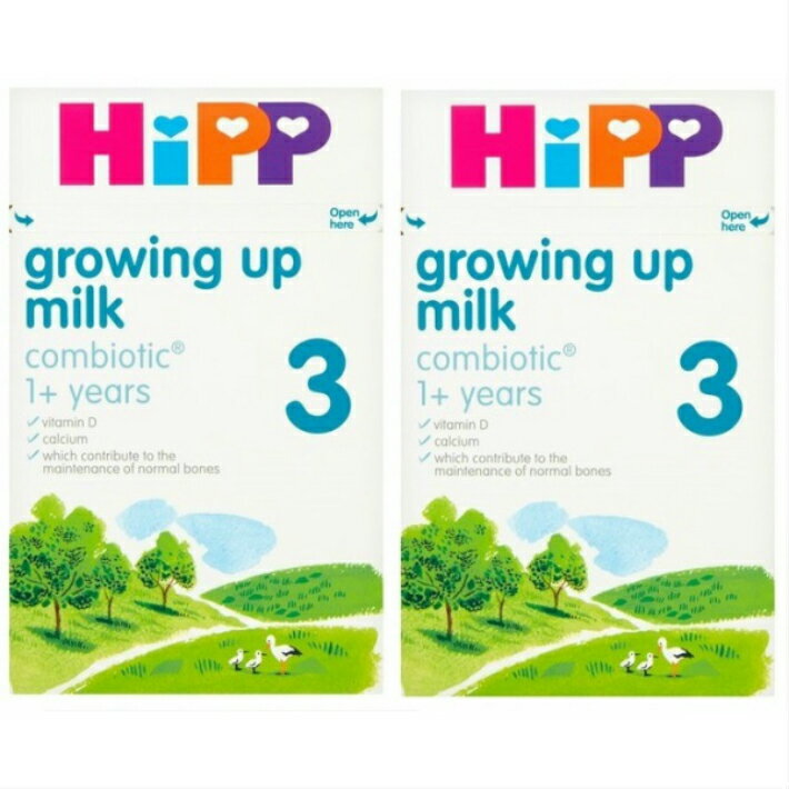 楽天ロイヤルグディーズ【600g 2箱セット・1歳から】HIPP（ヒップ） organic combiotic growing up milk オーガニック粉ミルク 厳しいヨーロッパ基準の粉ミルク