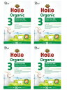 [400g 4箱セット・10ヶ月から] ホレ オーガニック ヤギミルク (Holle Organic Infant Goat Milk Formula 3) 乳児用ゴート粉ミルク ステップ3【パッケジリニューアル from 10 months /DHA含有】