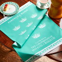 74cm x 48cm 1枚 FORTNUM MASON Fortnum 039 s Coronation Tea Towelフォートナム アンド メイソン フォートナムのコロネーションティータオル チャールズ3世国王陛下の戴冠式 限定版 英国紅茶 配送目安期間2-3週間