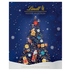 [296g x 1箱] Lindt Festive Selection Advent Calendar 296g（ リンツ フェスティバル セレクション アドベント カレンダー クリスマス カレンダー チョコレート )[英国発送/配送目安期間2-3週間]