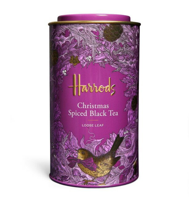 ハロッズ [125g x 1缶] HARRODS Spiced Loose Leaf Black Tea ハロッズ スパイスルーズリーフ紅茶(125g) 英国紅茶 [配送目安期間2-3週間]