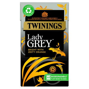 [40袋入り 4箱セット] Twinings Lady Grey Tea (トワイニング レディグレイティー) イギリス紅茶 [英国直送]