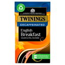 [40ܓ 4Zbg] Twinings Decaffeinated English Breakfast Tea (gCjO JtFCXCObVubNt@XgeB[) CMXg [p]