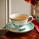 [コロネーションティーカップとソーサー1個セット] FORTNUM & MASON Fortnum's Coronation Teacup and Saucer [limited-edition]フォートナム・アンド・メイソン コロネーションティーカップソーサー [チャールズ国王の戴冠記念グッズ 限定版] 英国製 [配送目安期間1-2週間]