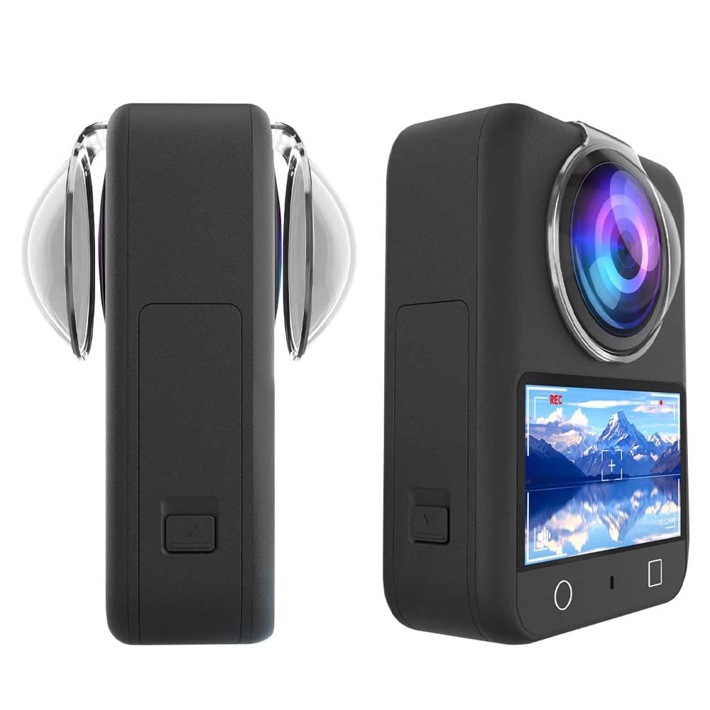 Rakuten - DJI OSMO 360 フィルム カメラ用保護カバー9H 高度透明 表面コーティングにより光の反射を抑え、硬度を高め、防水性も向上 カメラ用保護カバー 保護フィルム DJI OSMO 360対応アクションカメラ アクセサリー 送料無料