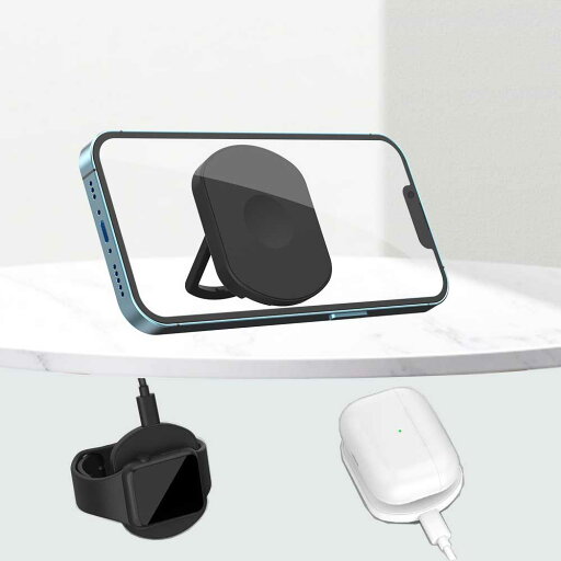 3in1 Magsafe対応iphone AirPods iWatch充電器 スタンド付き 小型スリムマグセーフ 充電器 マグネット マグセーフ MagSafe iphone12 iphone13 iphone14 iphone15 充電器 Qi急速充電 最大15W出力 無線充電器 Type-Cケーブル付き 送料無料 3in1 Magsafe対応iphone AirPods iWatch充電器 スタンド付き 小型スリムマグセーフ 充電器 マグネット マグセーフ MagSafe iphone12 iphone13 iphone14 iphone15 充電器 Qi急速充電 最大15W出力 無線充電器 Type-Cケーブル付き 送料無料