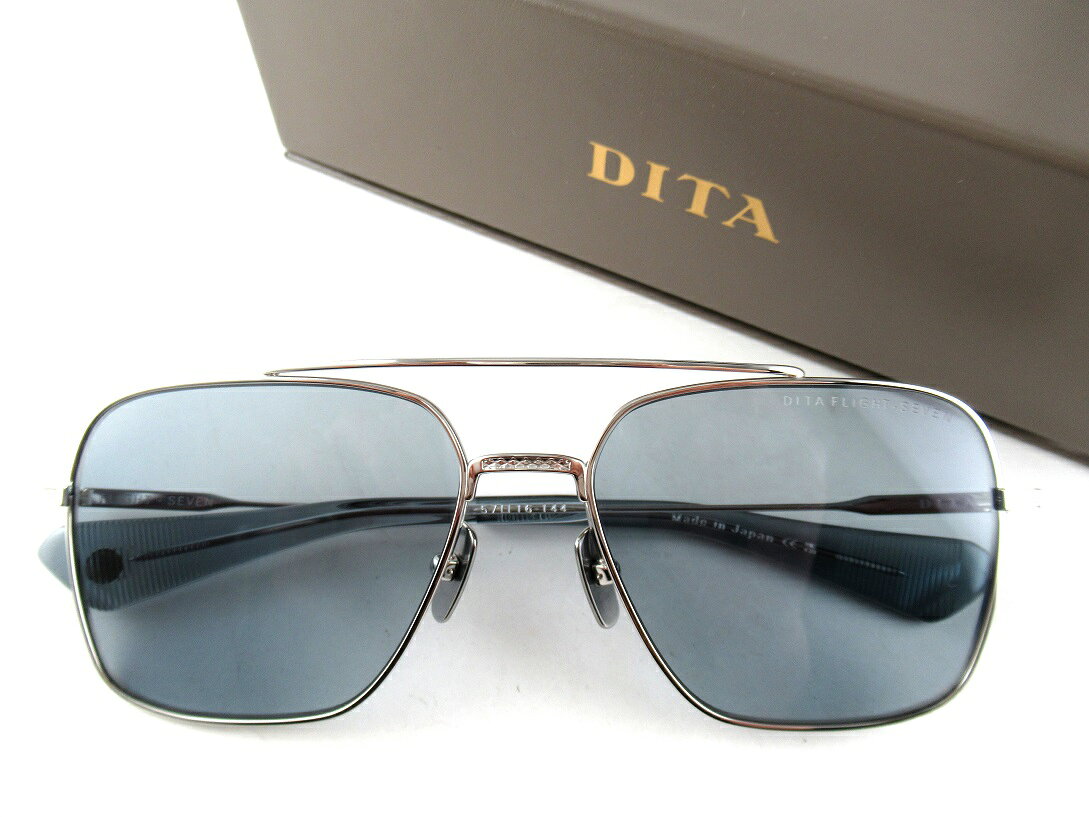 Rakuten - 【ポイント10倍】DITA/ディータFLIGHT-SEVENDTS111-57-09サングラスフルチタン軽量パイロット　フォーマルライトカラーレンズ2026新色本物志向