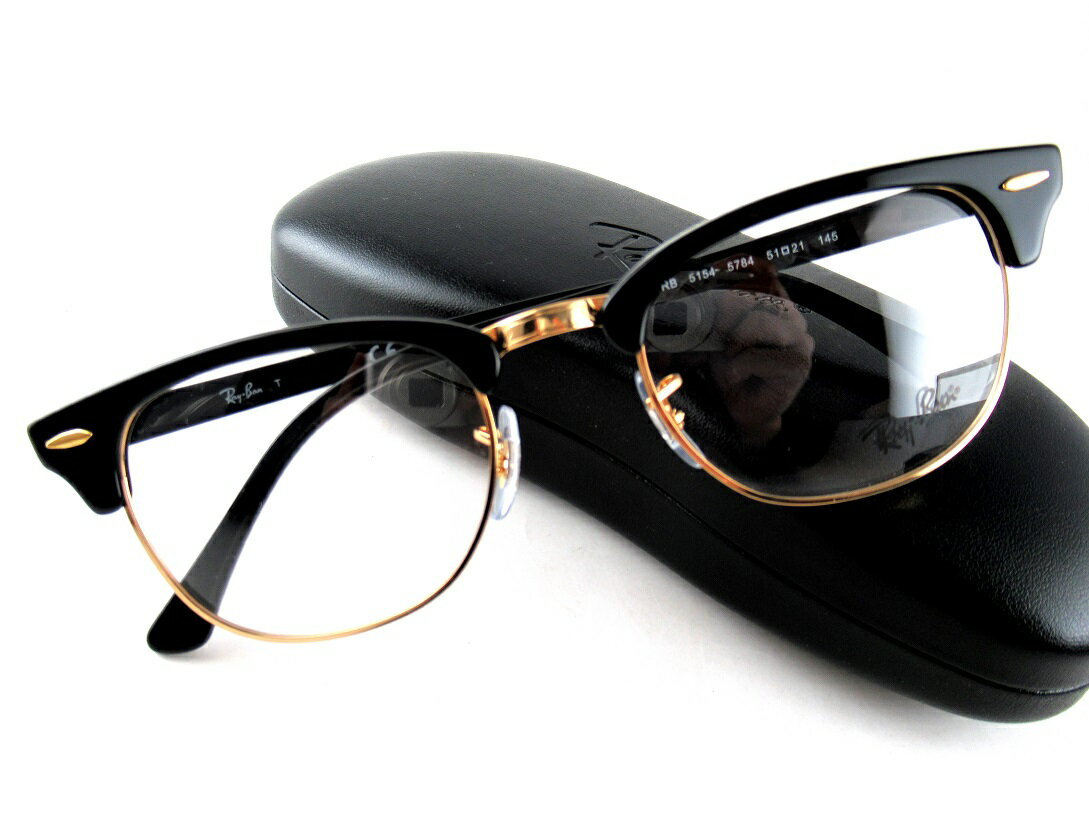 Rakuten - RayBan/レイバン　RX5154 5784CLUBMASTER　クラブマスターサーモント眼鏡フレーム-正規品-お洒落でモダンフォーマル　カジュアル定番人気モデル新色メンズ　レディース特別価格SALE定価27390円