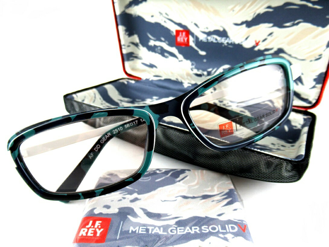 【ポイント10倍】J.F.REY×METAL GEAR SOLID VジェイエフレイメタルギアソリッドコラボレーションアイウェアDD GEAR 2510限定モデ...