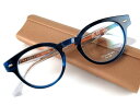 【ポイント10倍】MASUNAGA/マスナガ 光輝KOKI 064 ♯55Navysince 1905メンズ レディースボストンデザイン【基本レンズ無料】