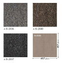 【ケース売】ストーン床材 石目 サンドストリーム 457.2×457.2×2.5mm IS2034 IS2035 IS2036 IS2037 IS2038 IS2039 IS2040 サンゲツ フロアタイル ストーン STONE 「SANGETSU FLOORTILE 2023-2026」 3