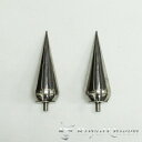 期間限定!20%オフセール♪【送料無料】【 旗棒 コーナーポール 飾り10 ステンレス飾り 約100mm 1セット2個】トラック デコトラ パーツ トラック用品...