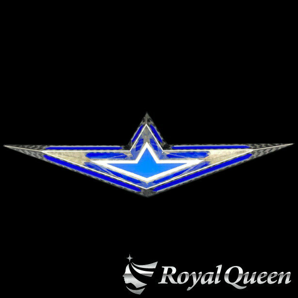 【送料無料】大型商品【少し訳あり! FUSO バスマーク ウロコ (プラ板 青)※LED無し 】 行灯 トラック デコトラ パーツ アンドン トラック用品 ステ...