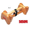 体操 倒立バー（ベルト付き）M-4 SASAKI ササキスポーツ 倒立 静止の練習 トレーニング ウォーミングアップ 木製