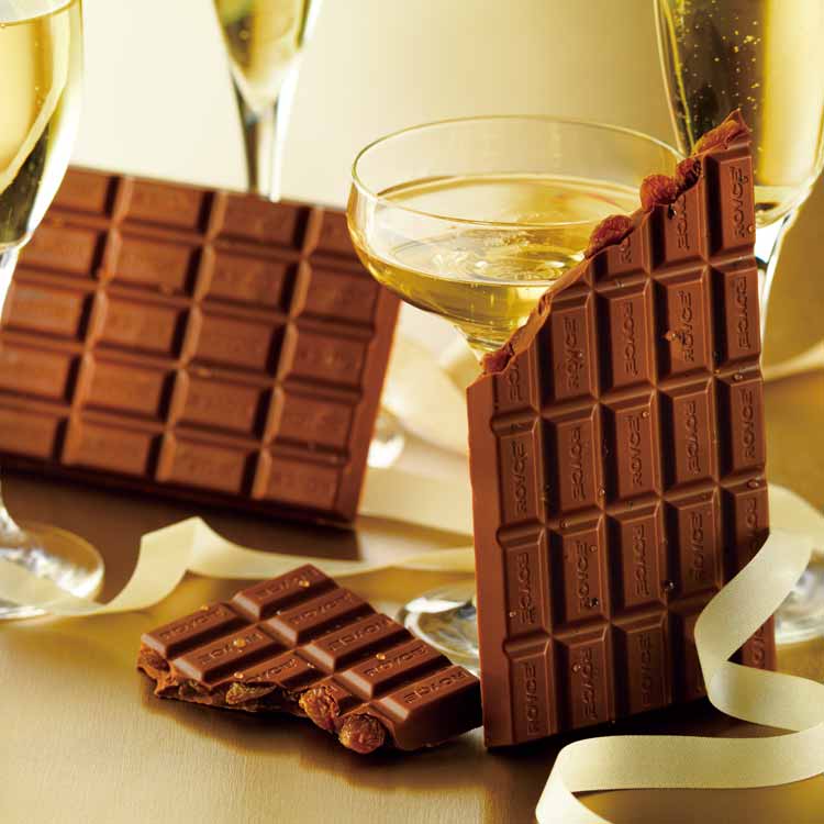 【公式】 ROYCE' 【期間数量限定 冬】 ロイズ 板チョコレート[シャンパンレーズン] スイーツ お菓子 プチギフトのサムネイル