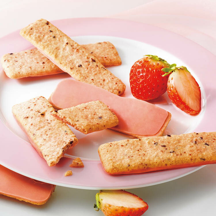 【公式】　ROYCE' 【期間数量限定】 【新商品】 ロイズ バトンクッキー[いちご] スイーツ お菓子 焼き菓子 プチギフト 個包装