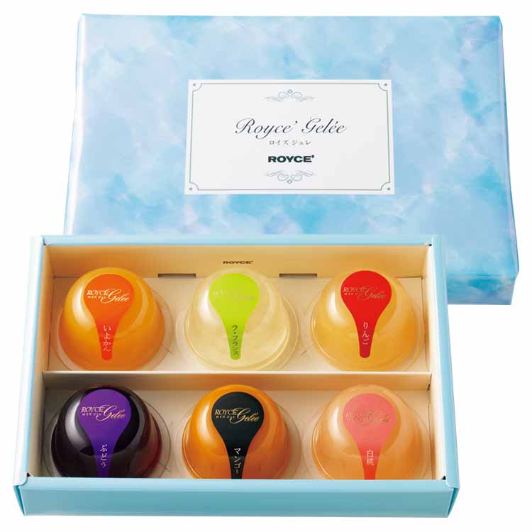 ★★8/1〜8/31限定 エントリー＆お買い物で最大100％ポイントバック★★ 【公式】 ROYCE’ 【期間数量限定 夏】 ロイズ ジュレ詰合せ[6個入] スイーツ ギフト ゼリー 詰め合わせのサムネイル